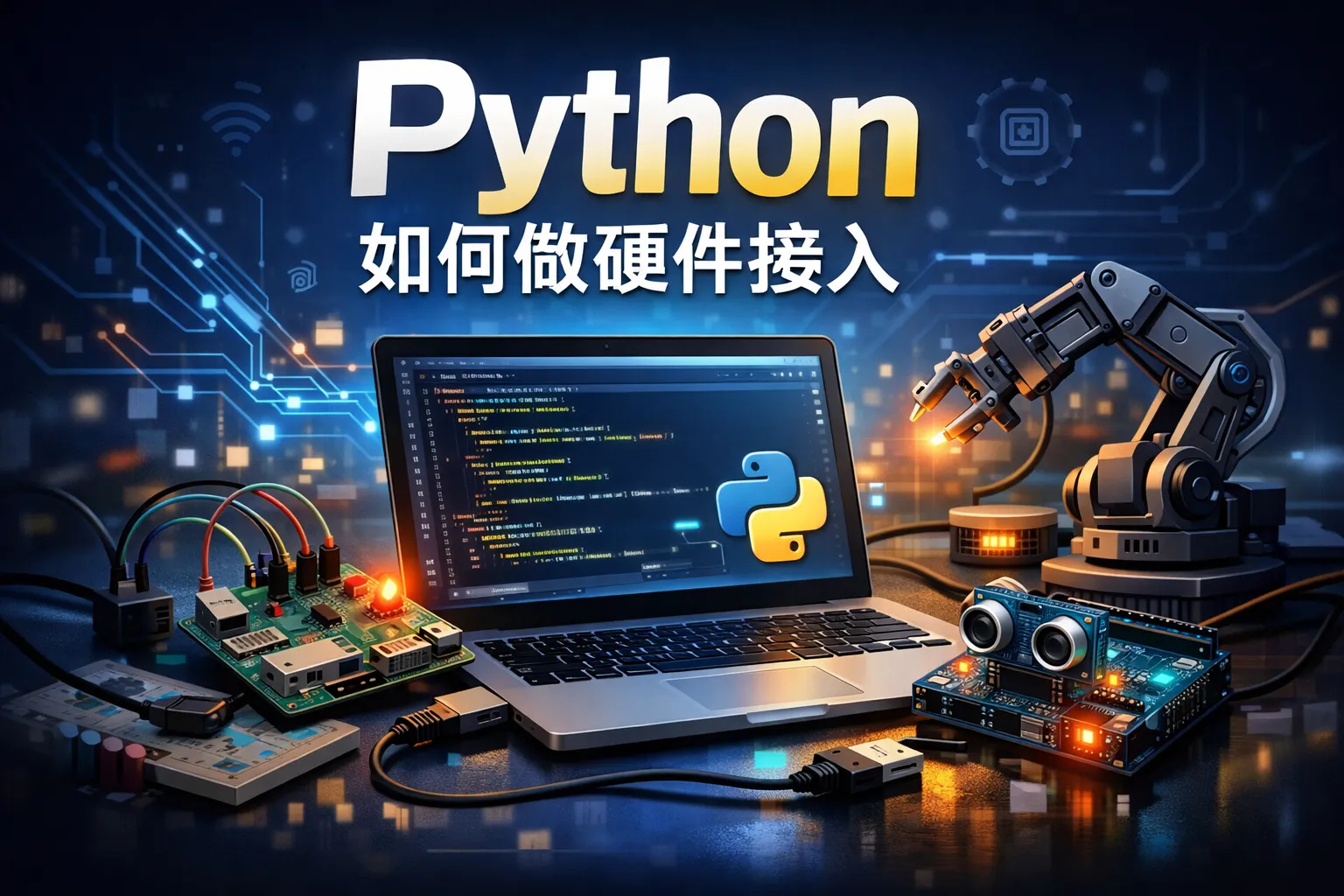 python如何做硬件接入
