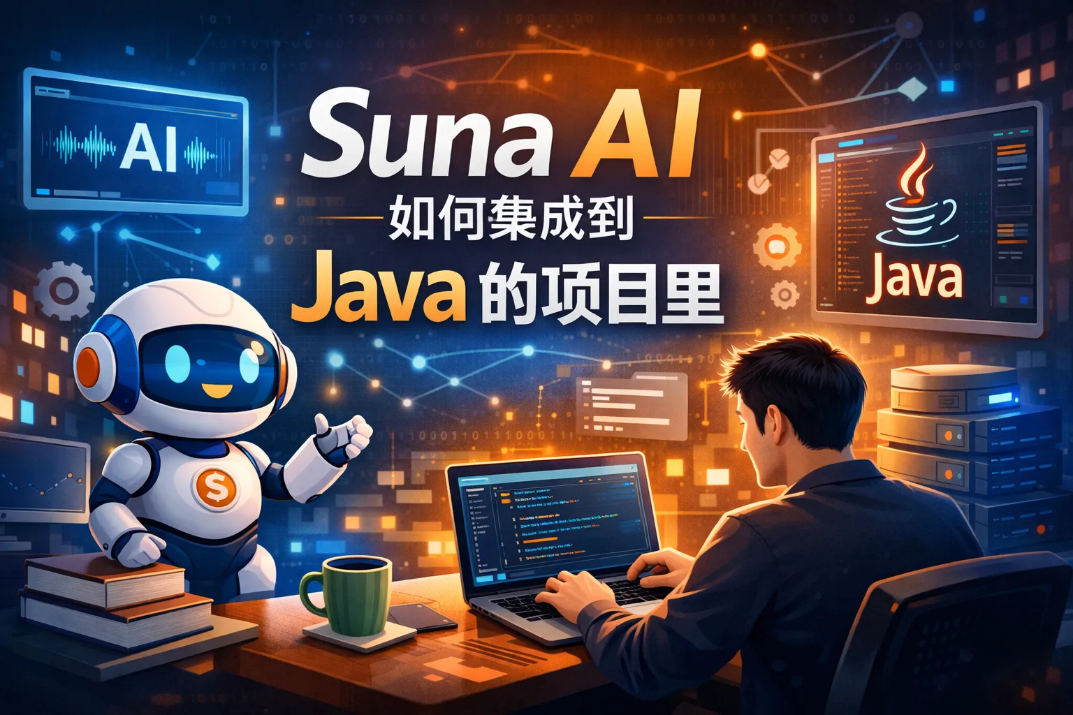 suna ai如何集成到java的项目里