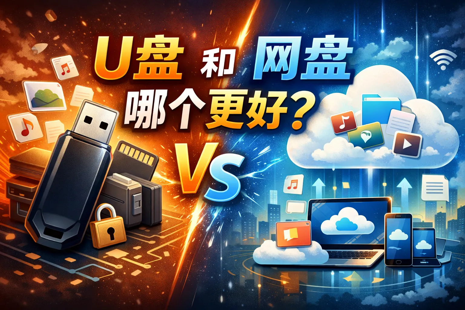 u盘和网盘哪个更好