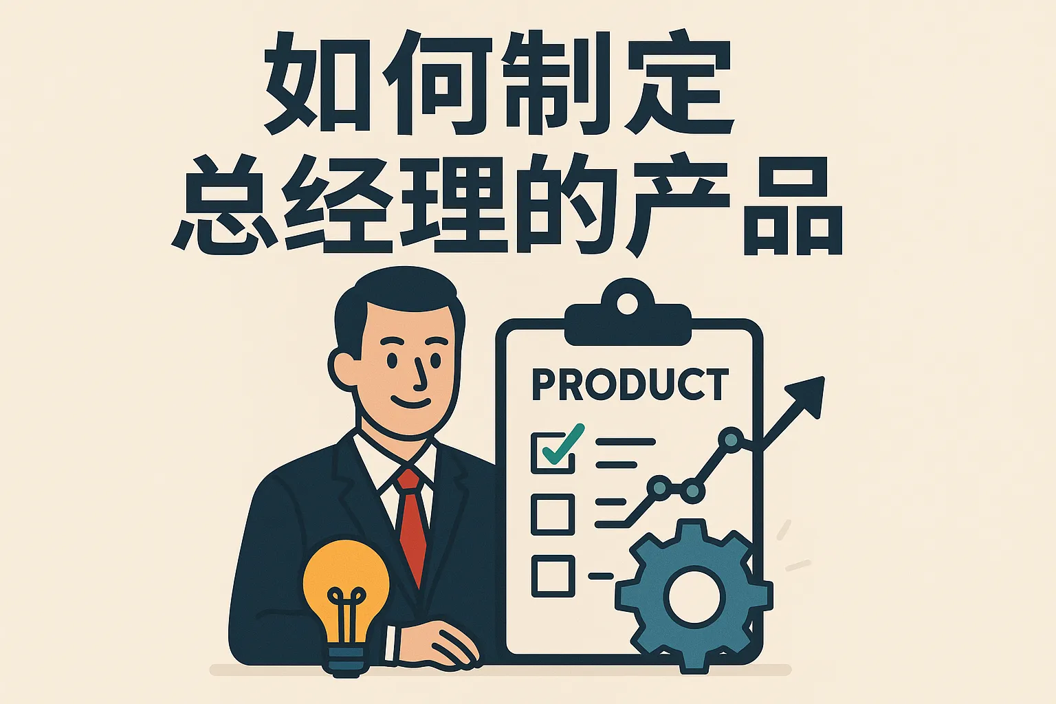 如何制定总经理的产品