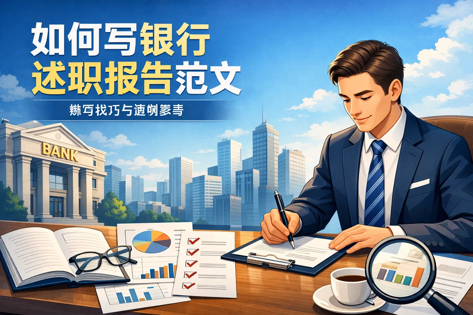如何写银行述职报告范文