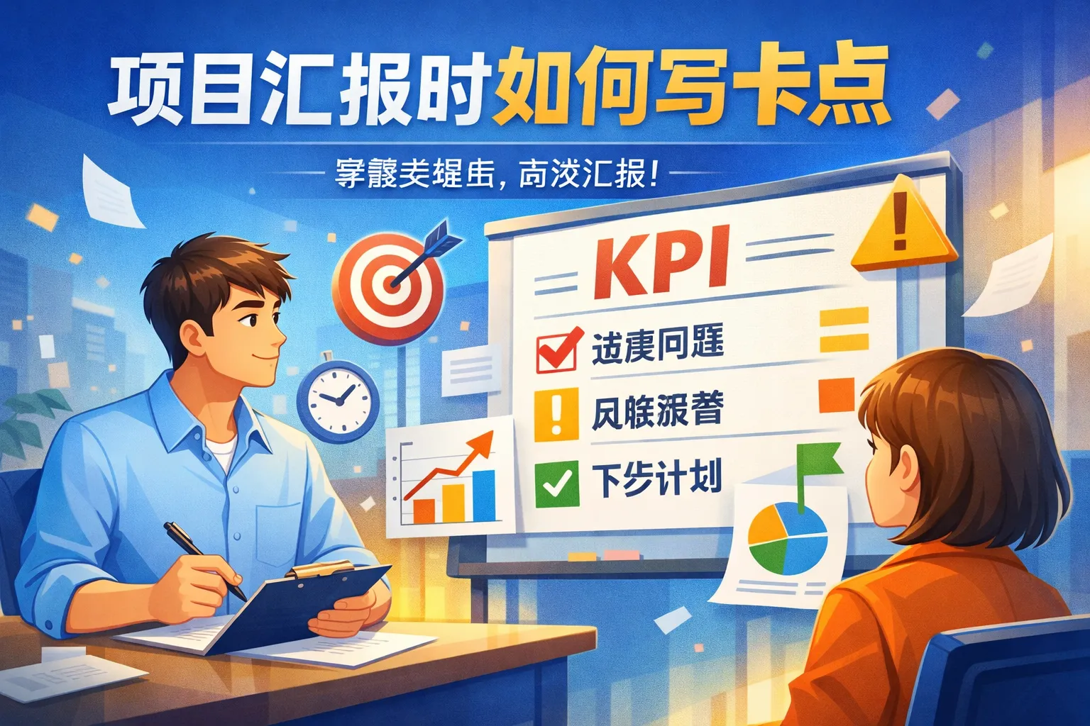 项目汇报时如何写卡点