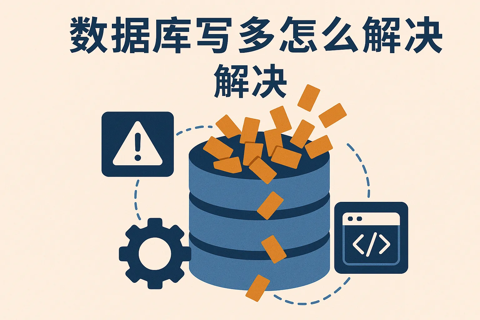 数据库写多怎么解决