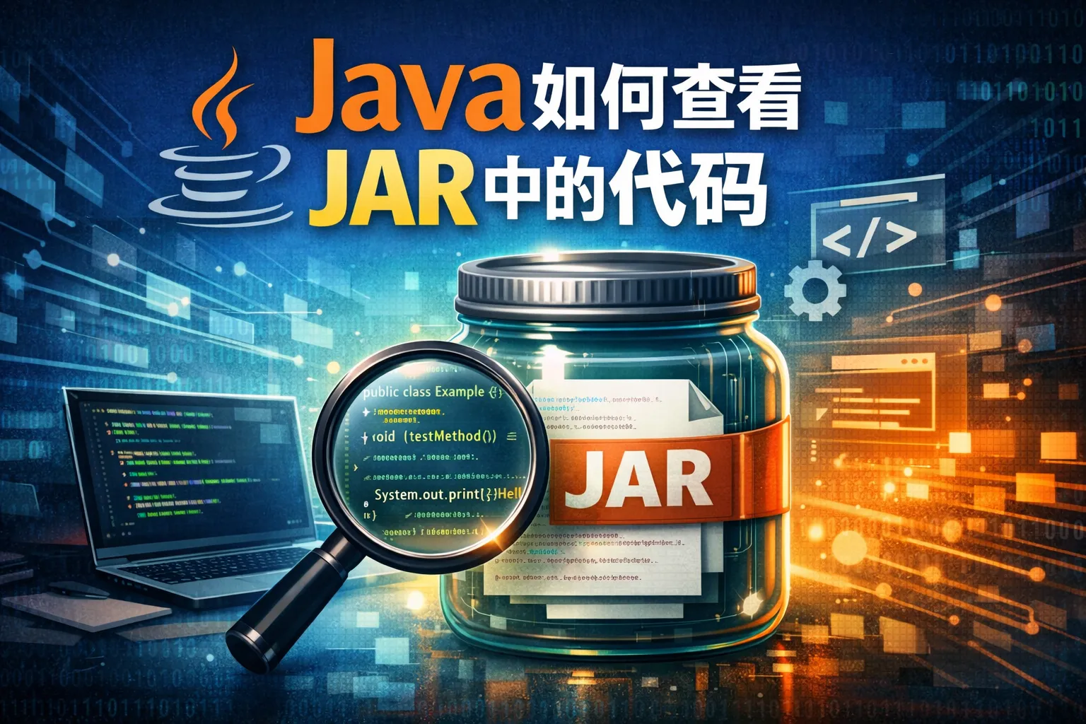 java如何查看jar中的代码