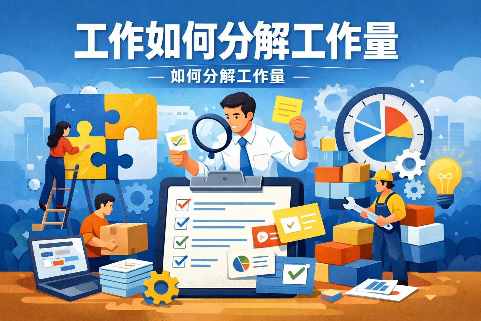 工作如何分解工作量