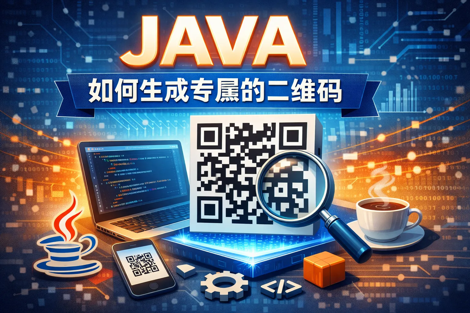 JAVA如何生成专属的二维码