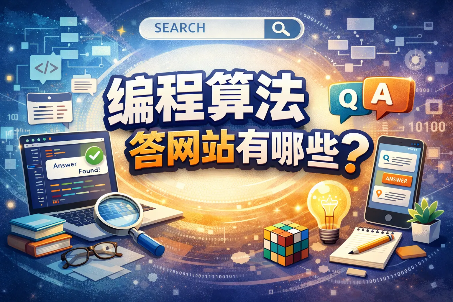 编程算法答案网站有哪些