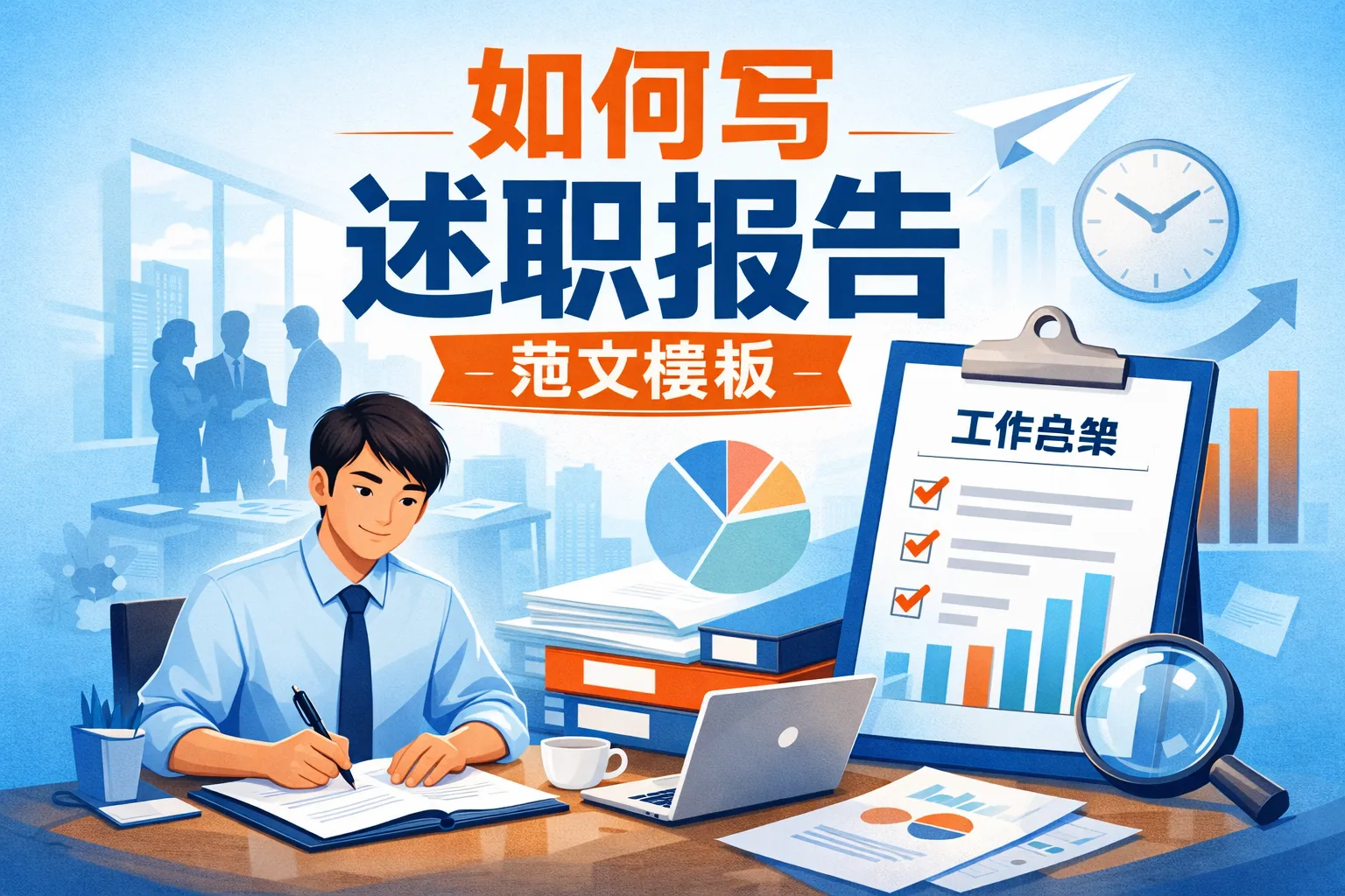 如何写述职报告范文模板