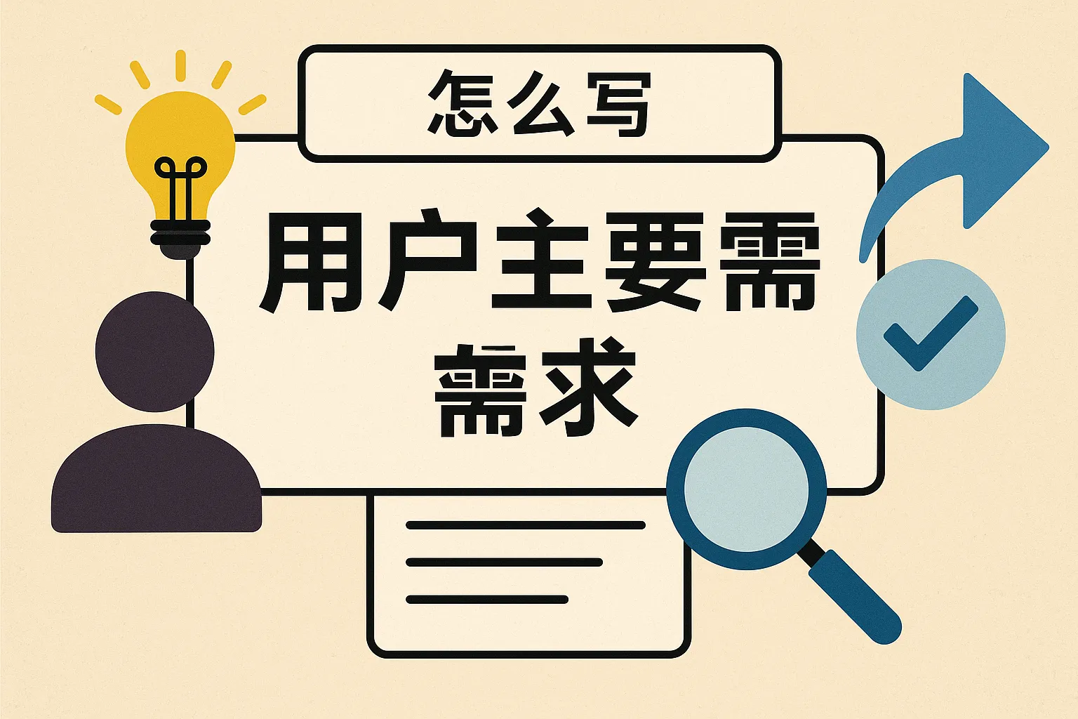 用户主要需求怎么写