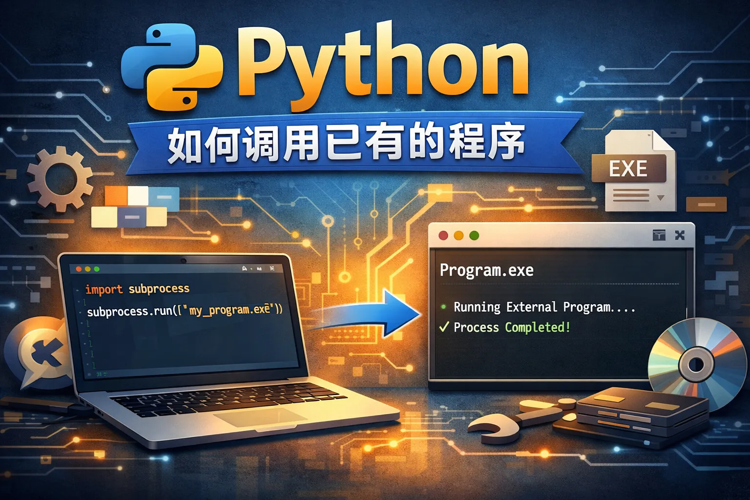 python如何调用已有的程序