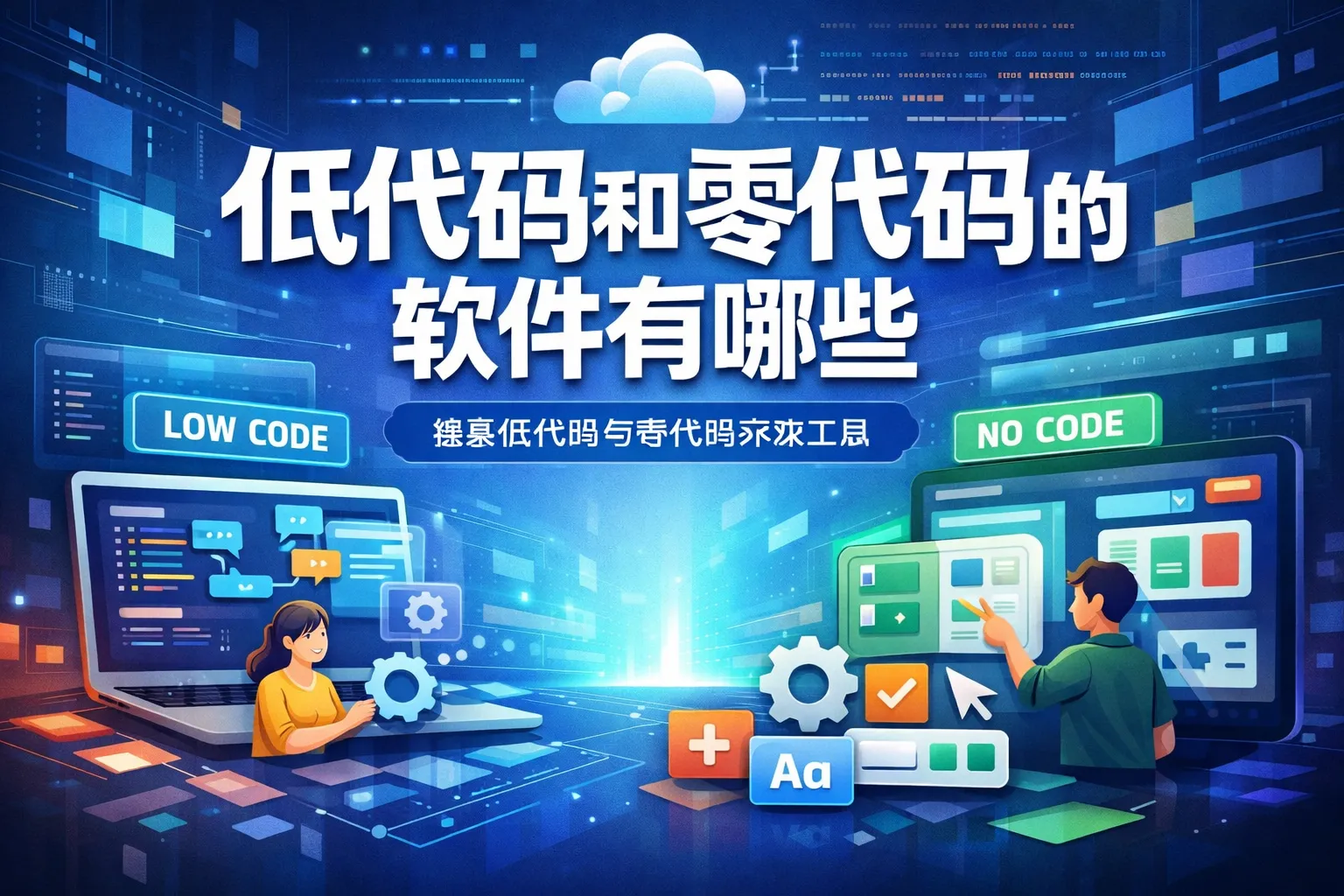 低代码和零代码的软件有哪些