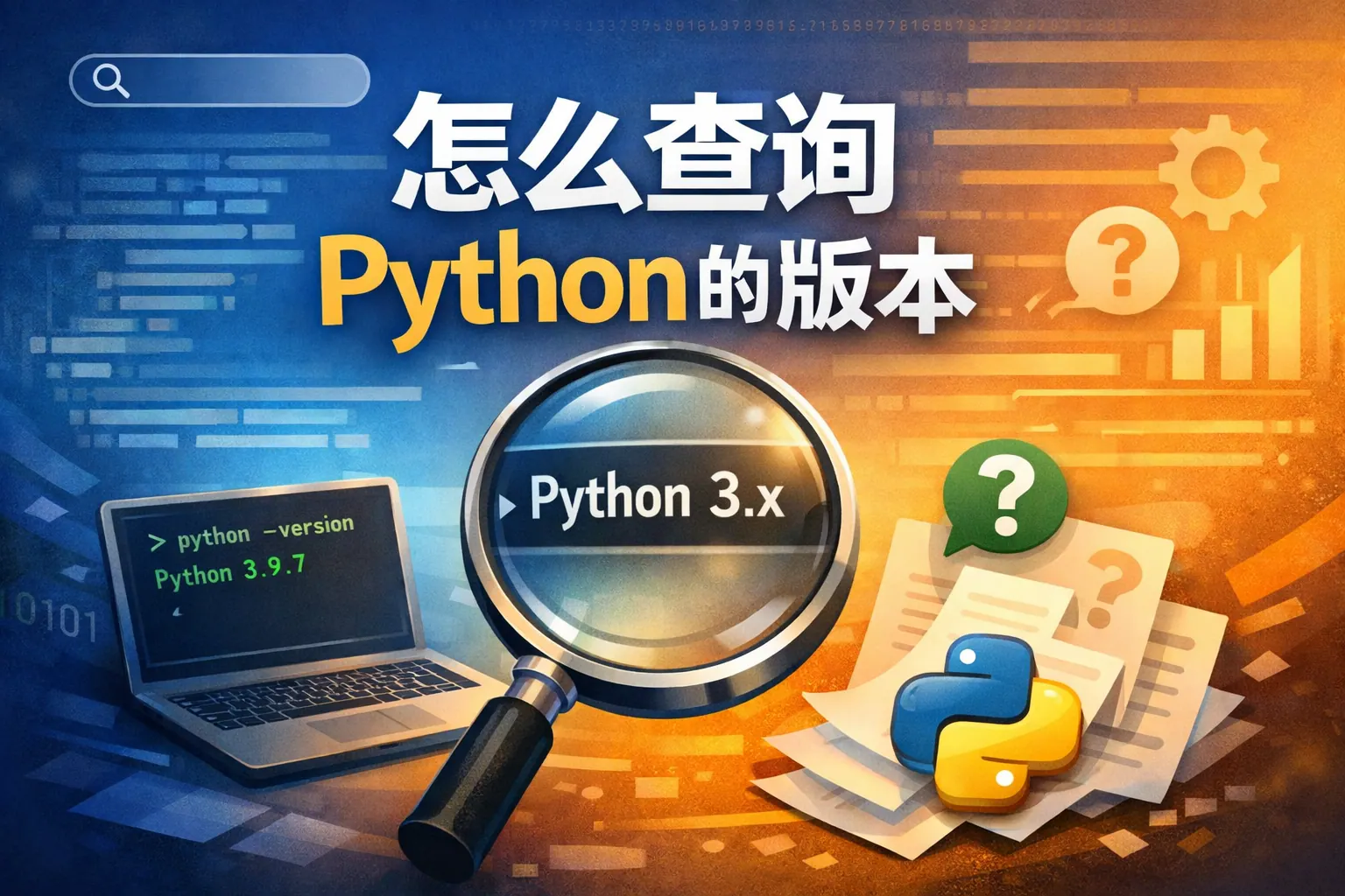 怎么查询python的版本