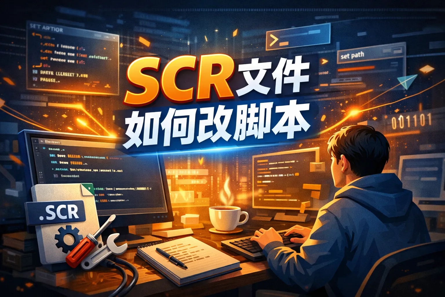 scr文件如何改脚本