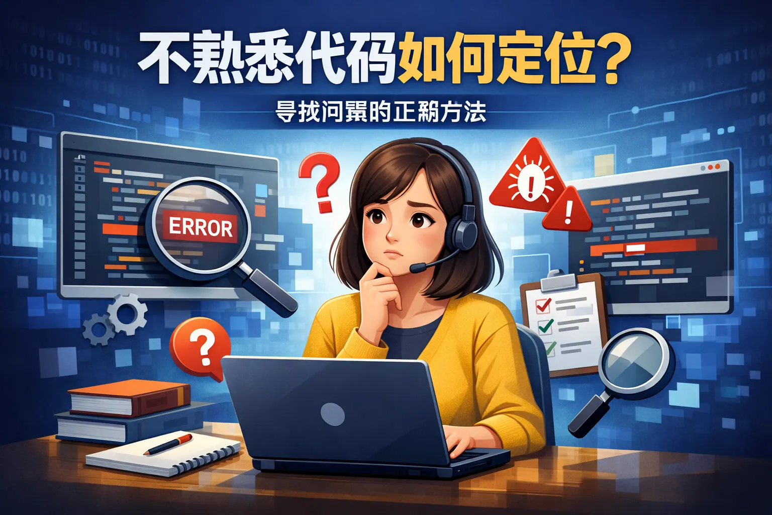 不熟悉代码如何定位