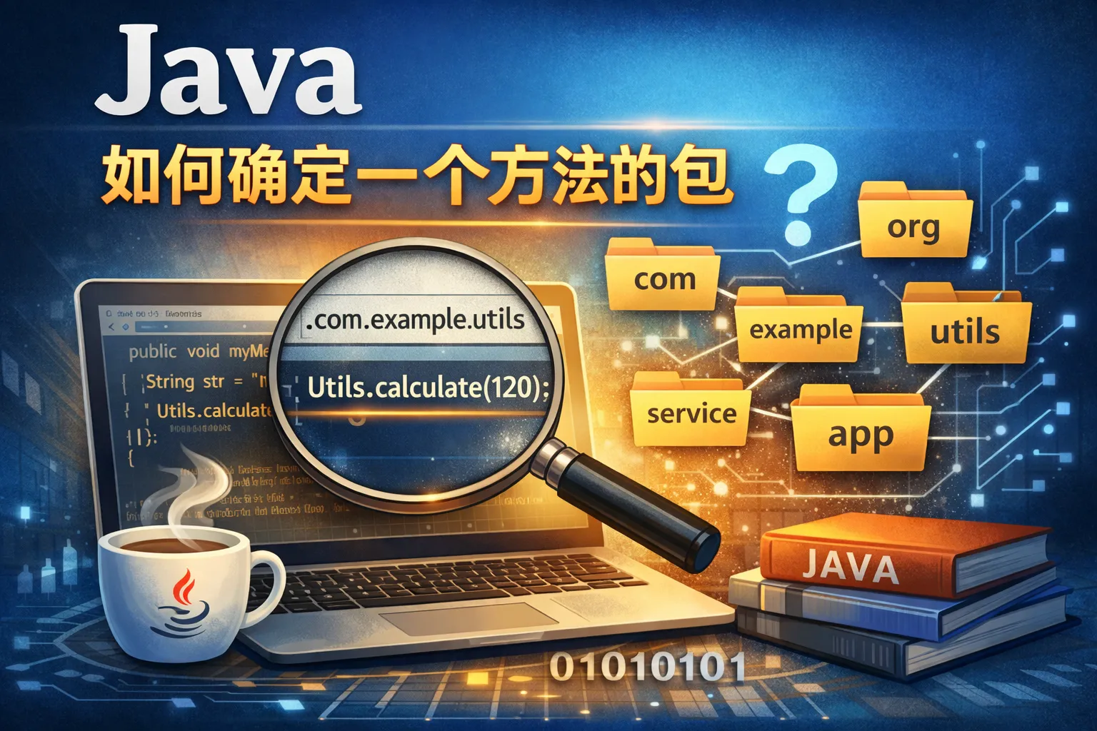 java如何确定一个方法的包