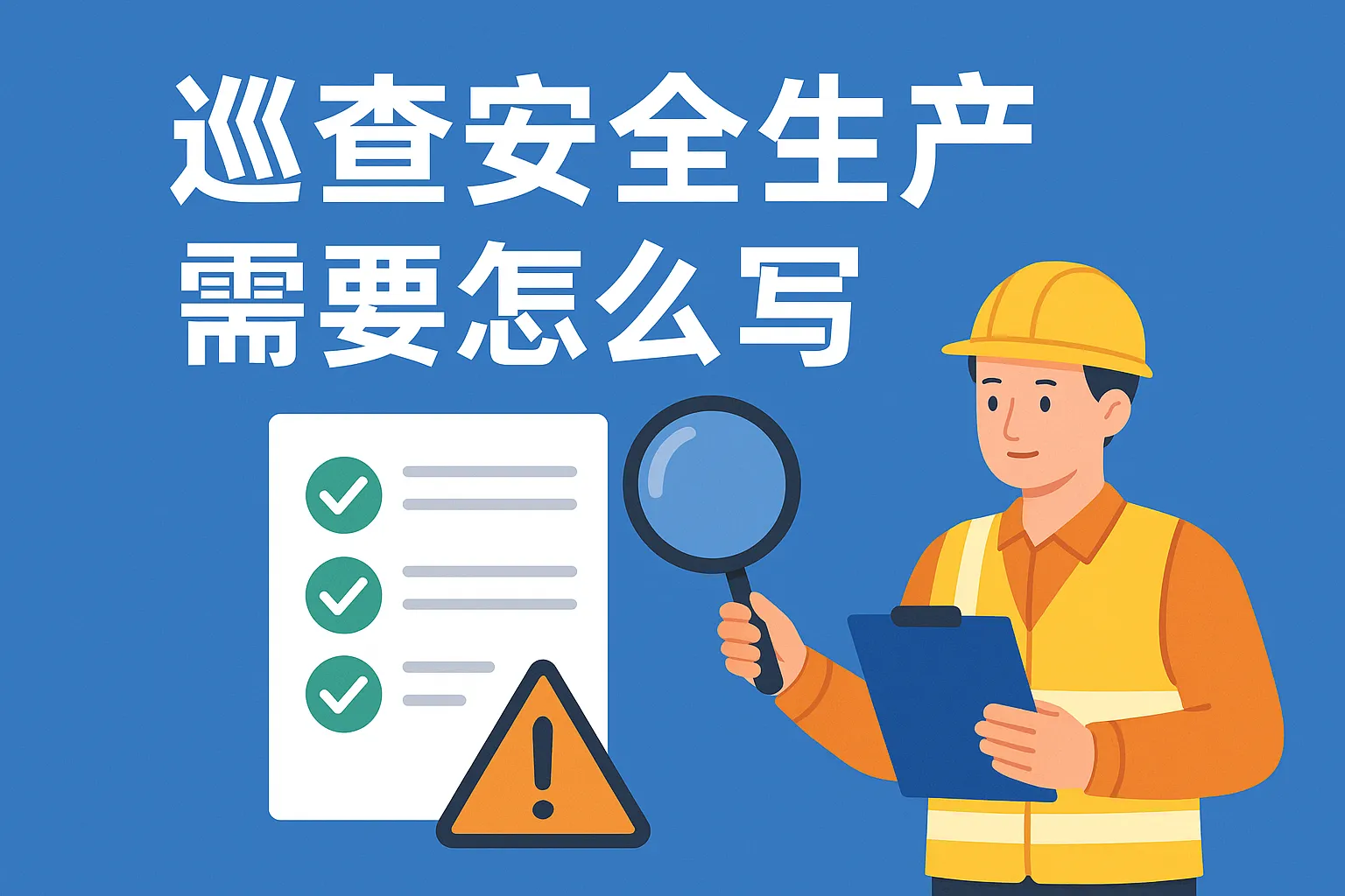 巡查安全生产需求怎么写