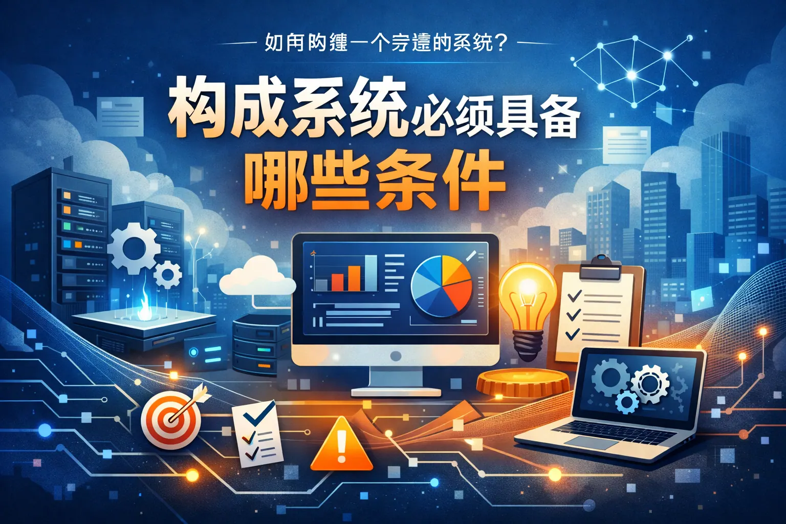 构成系统必须具备哪些条件