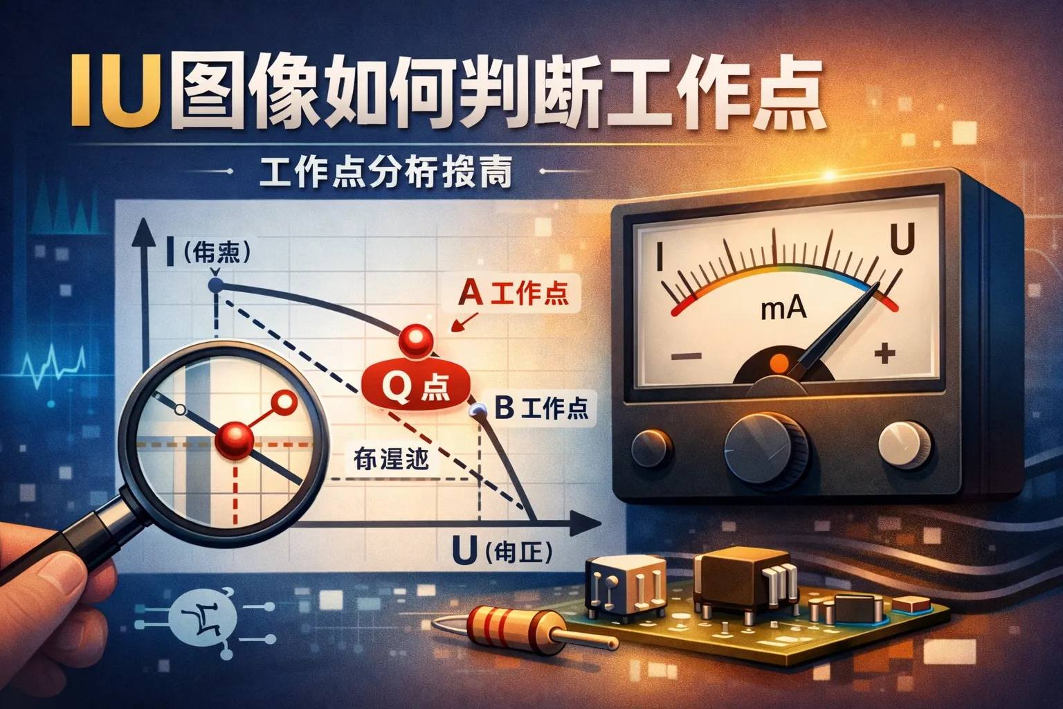 IU图像如何判断工作点