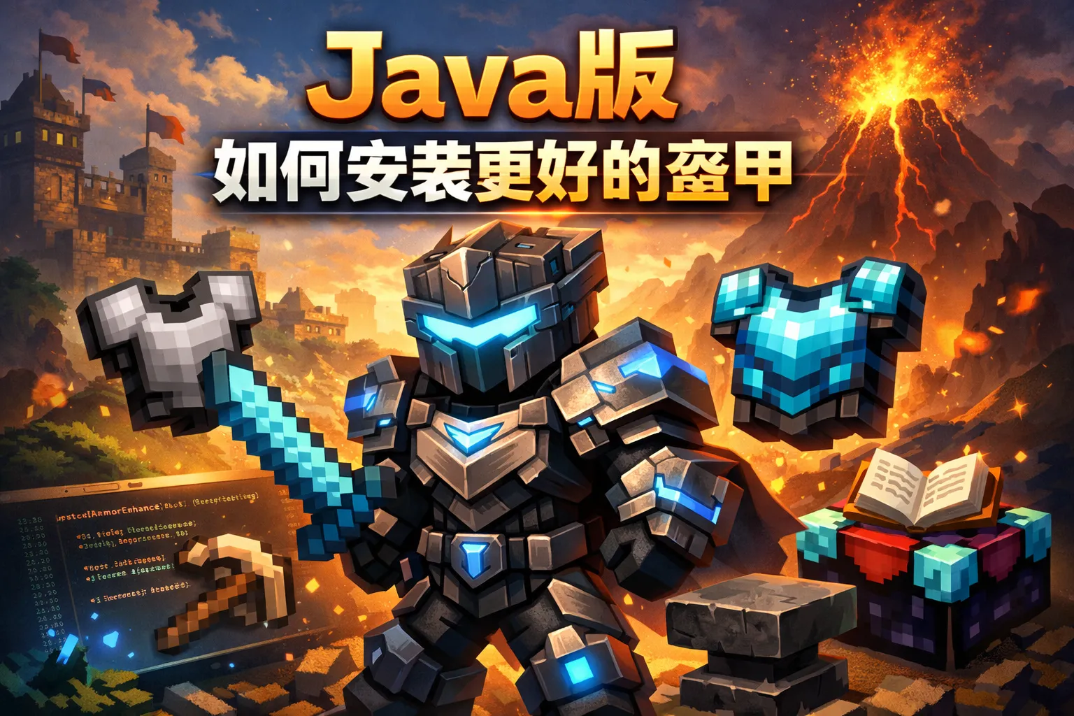 java版如何安装更好的盔甲