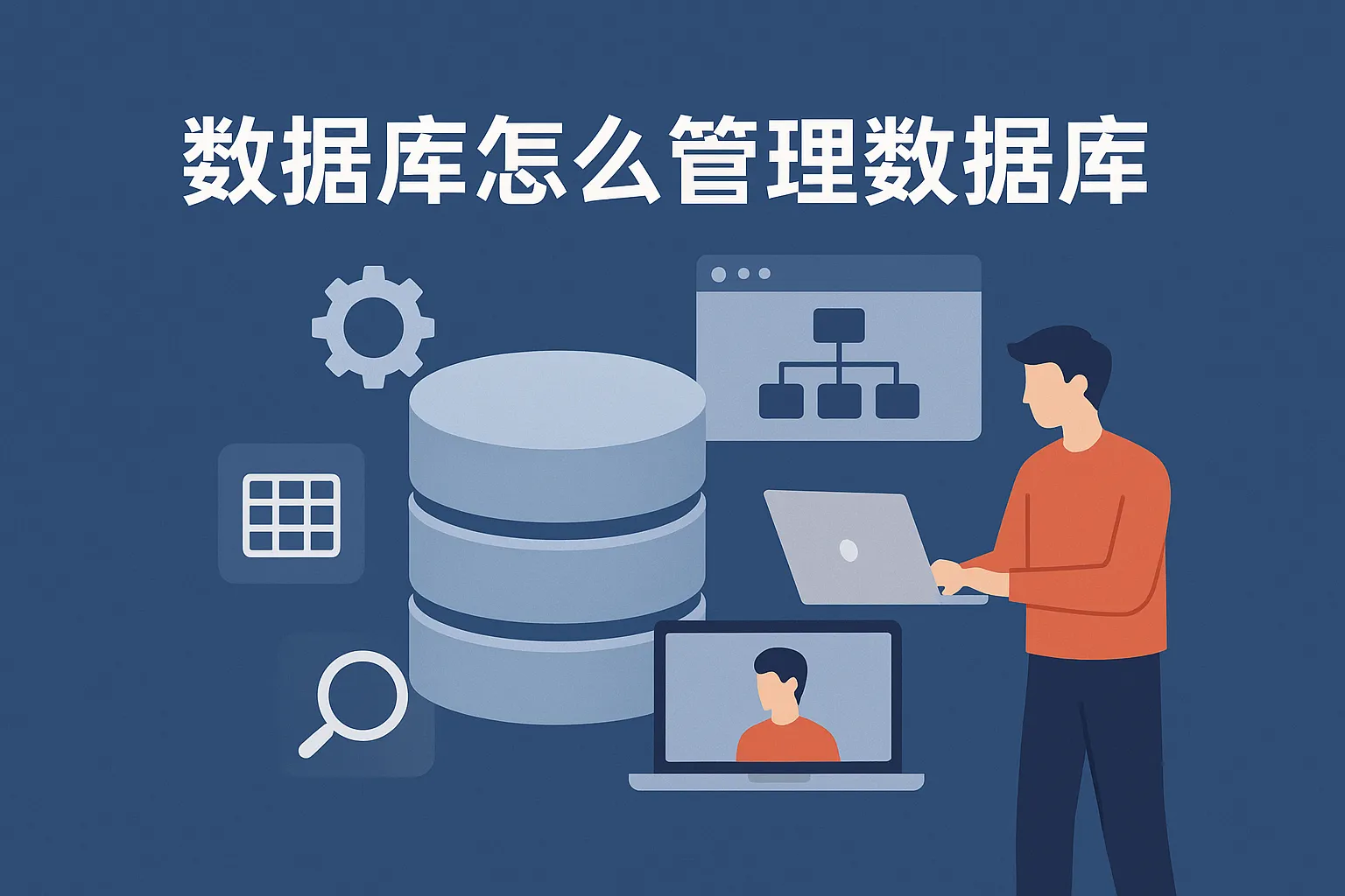 数据库怎么管理数据库