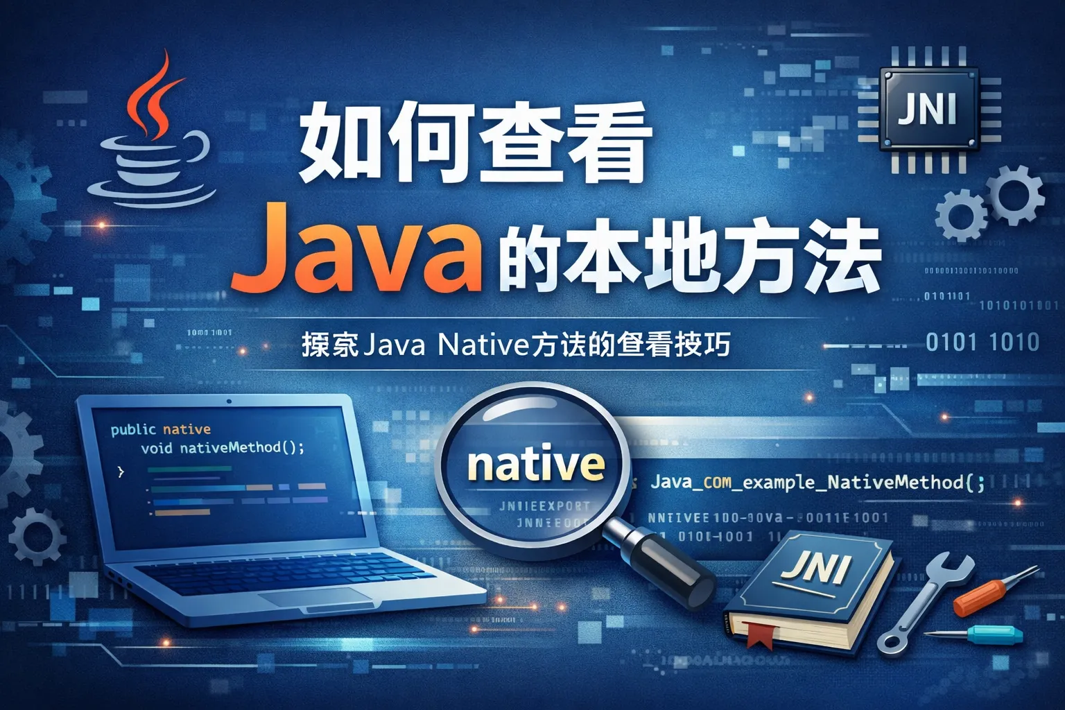 如何查看java的本地方法