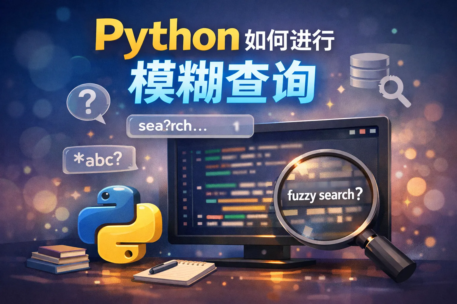 python如何进行模糊查询