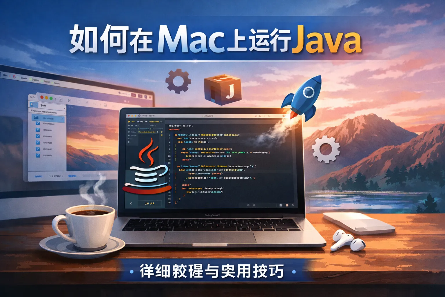 如何在mac上运行java
