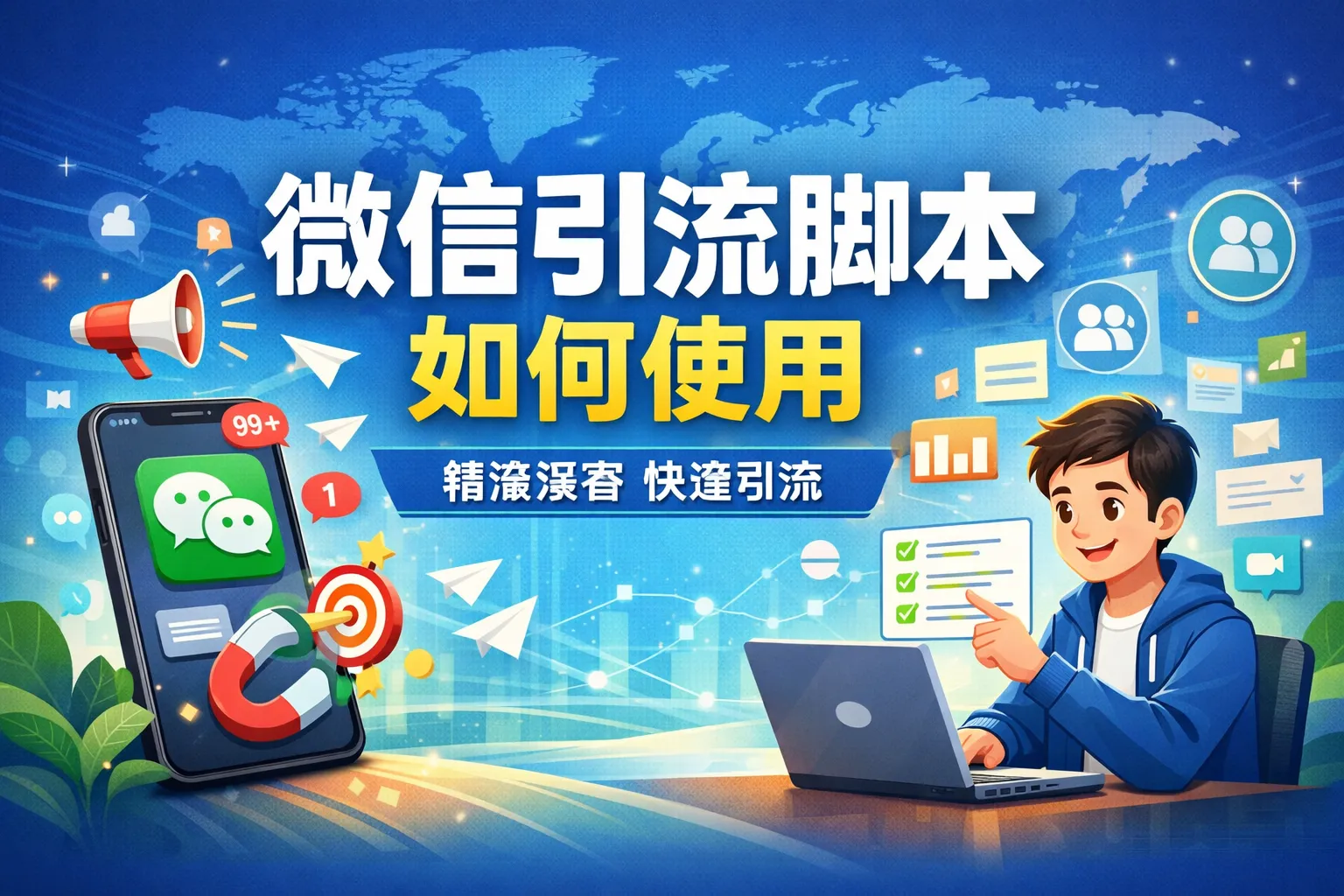 微信引流脚本如何使用