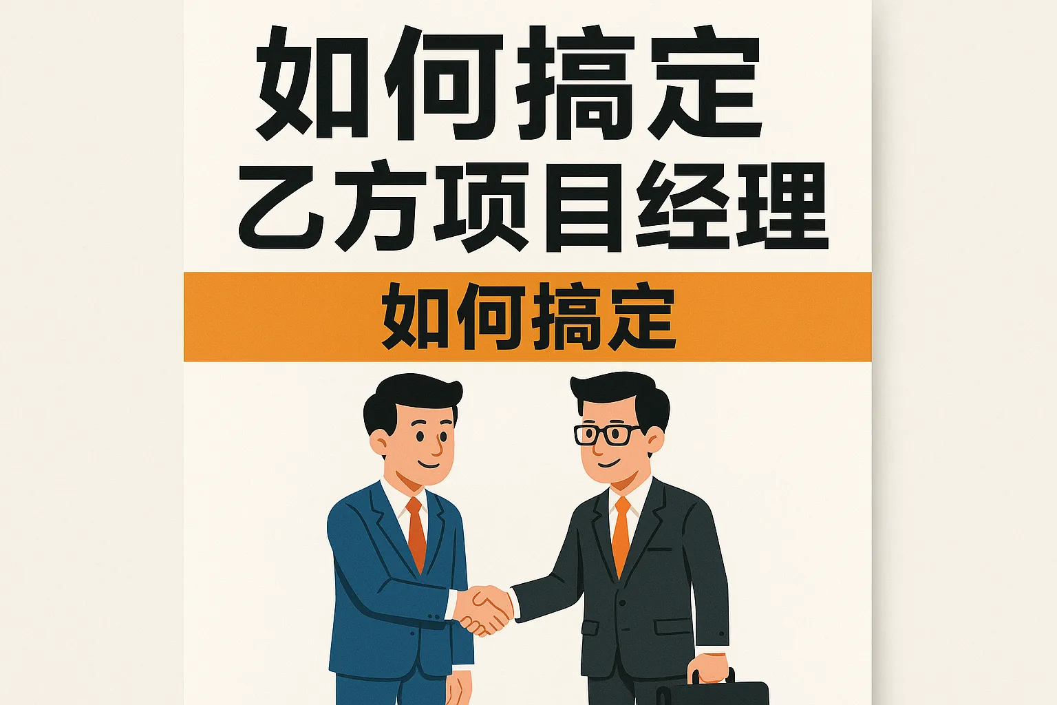 如何搞定乙方项目经理