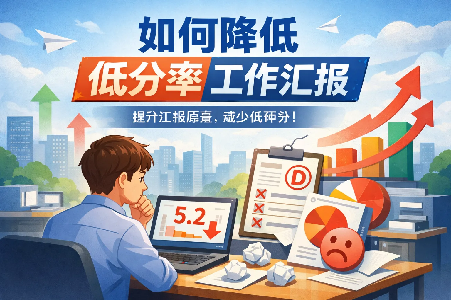 如何降低低分率工作汇报