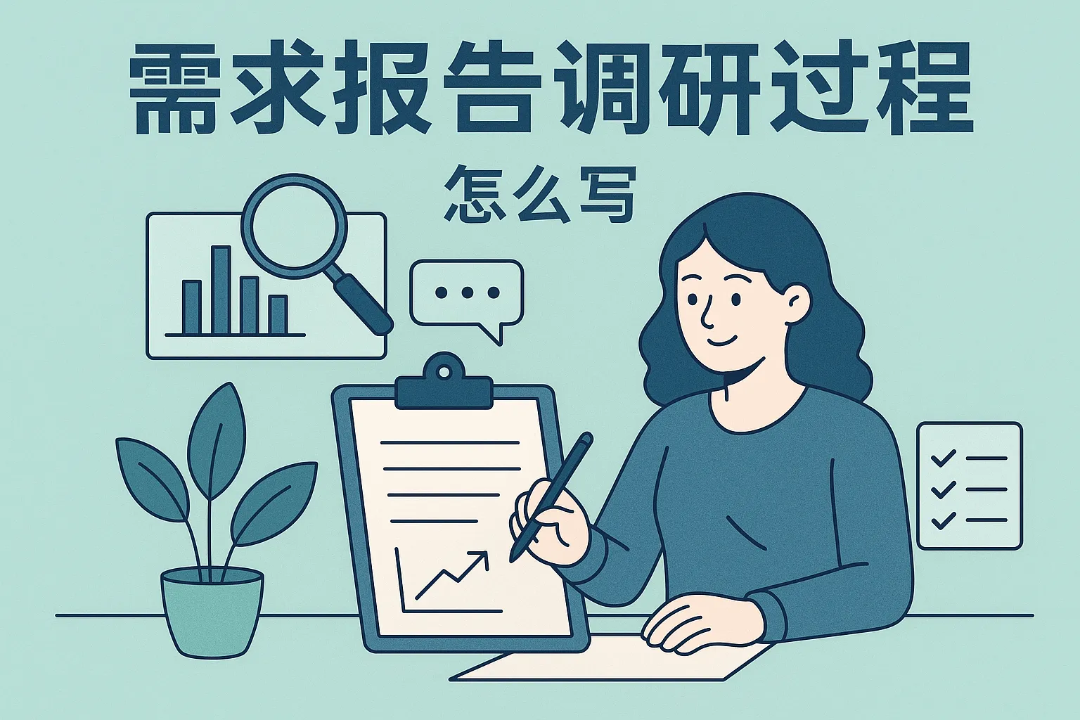 需求报告调研过程怎么写