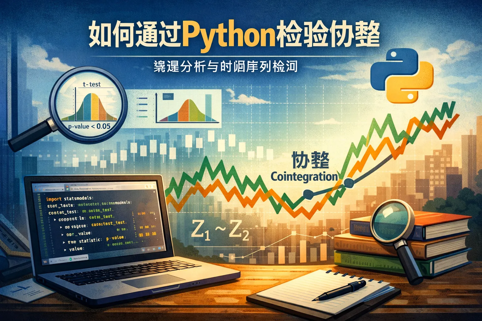 如何通过python检验协整