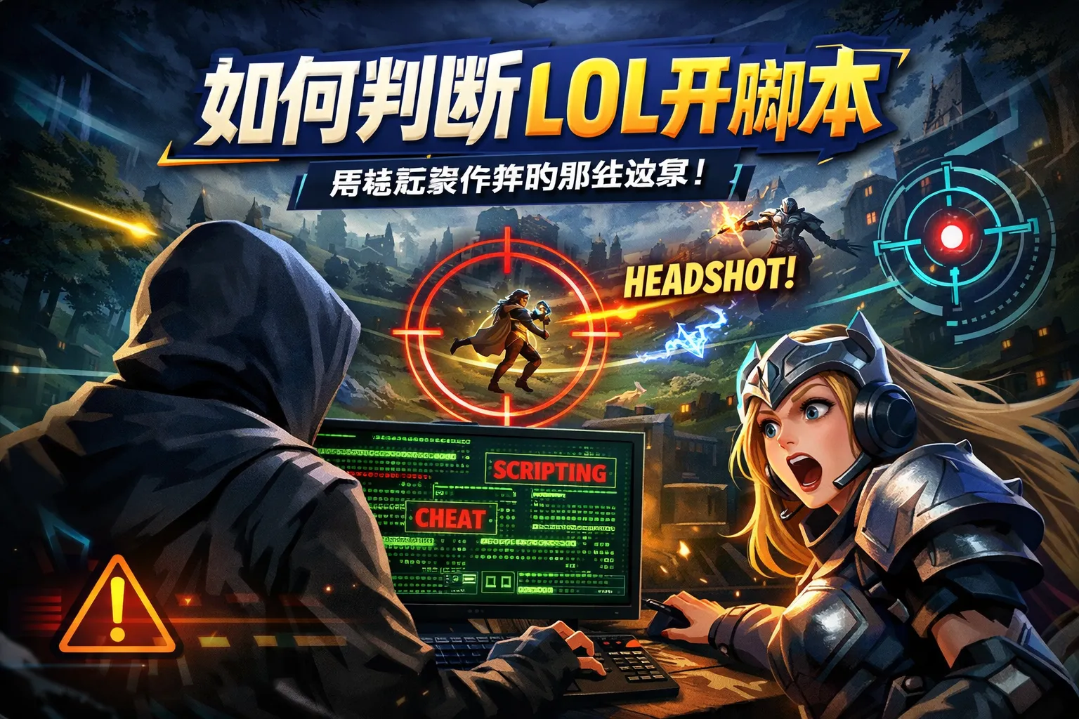 如何判断lol开脚本