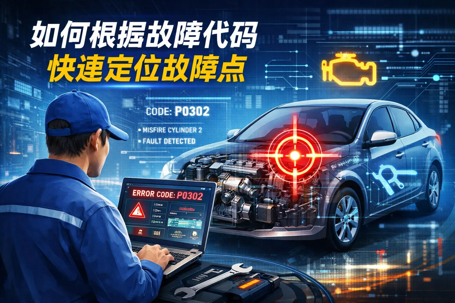 如何根据故障代码快速定位故障点