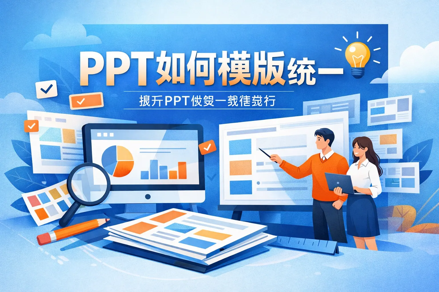 PPT如何模版统一