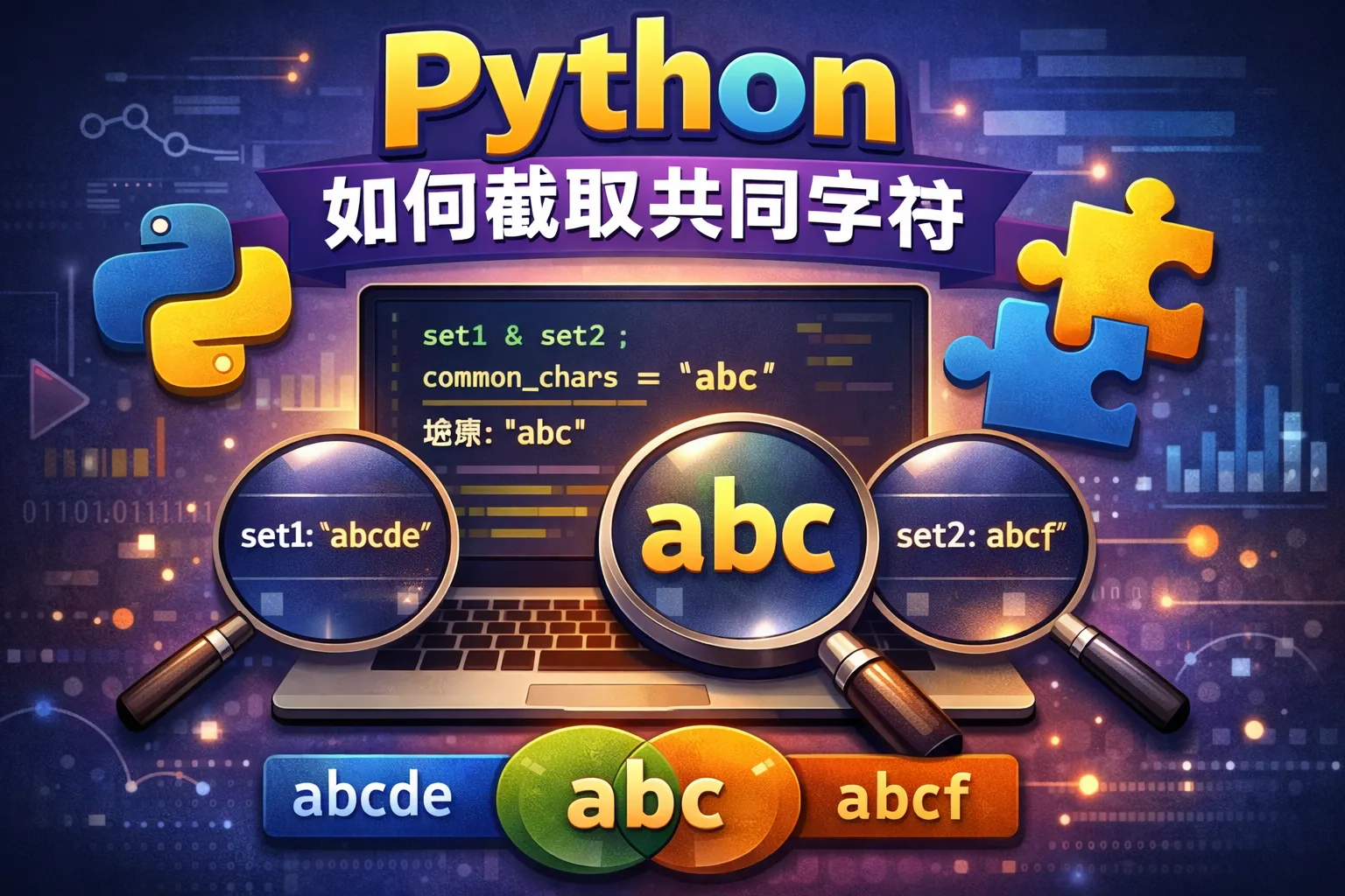 python如何截取共同字符