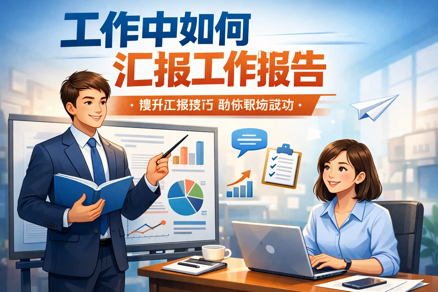 工作中如何汇报工作报告