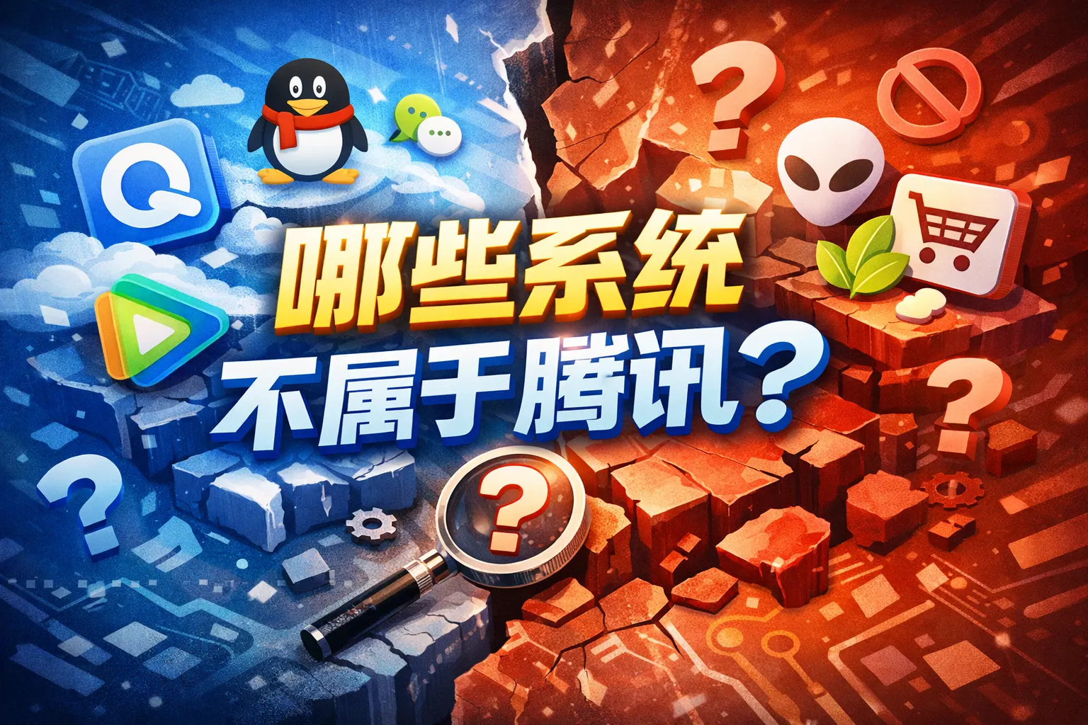 哪些系统不属于腾讯