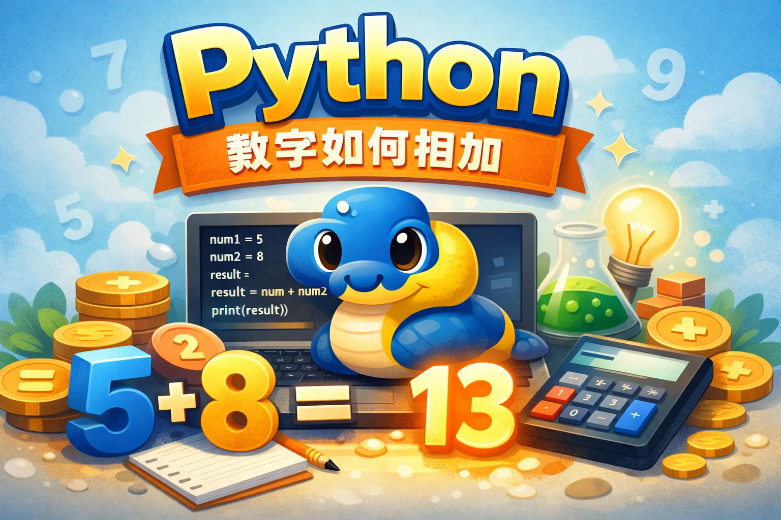 python 数字如何相加