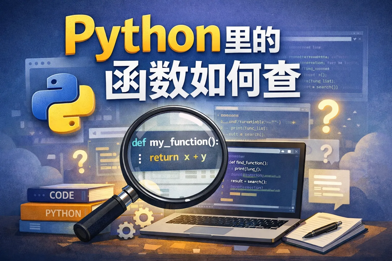 python里的函数如何查