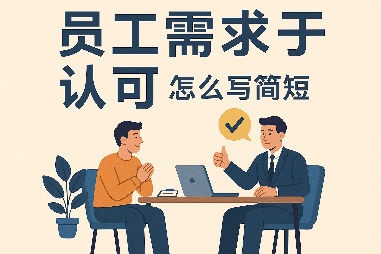 员工需求认可怎么写简短