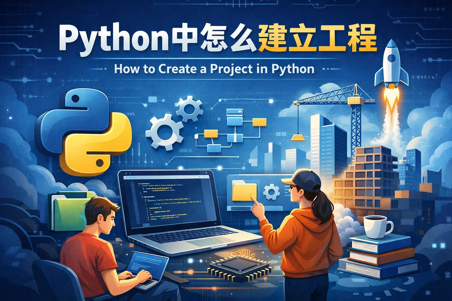 python中怎么建立工程