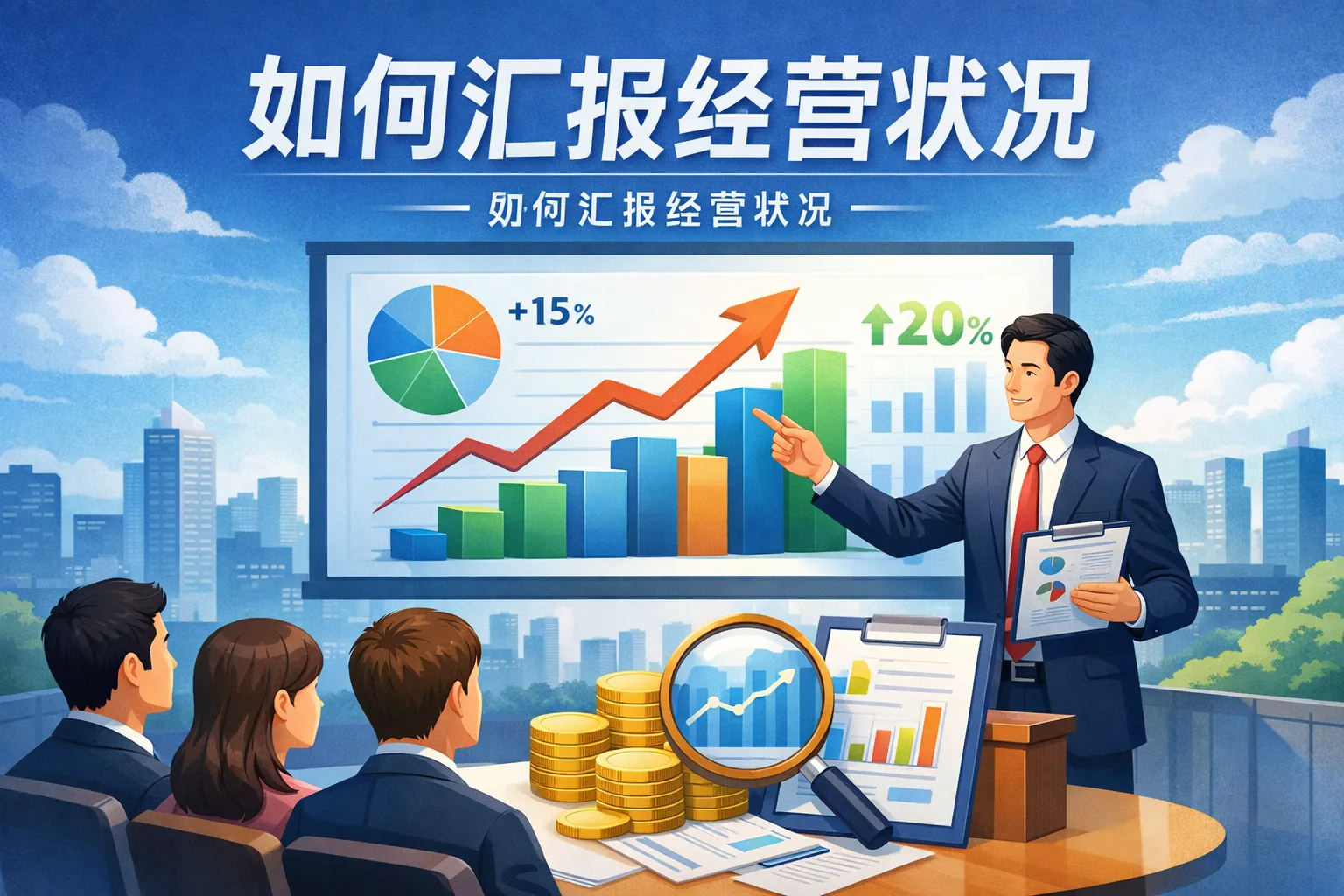 如何汇报经营状况