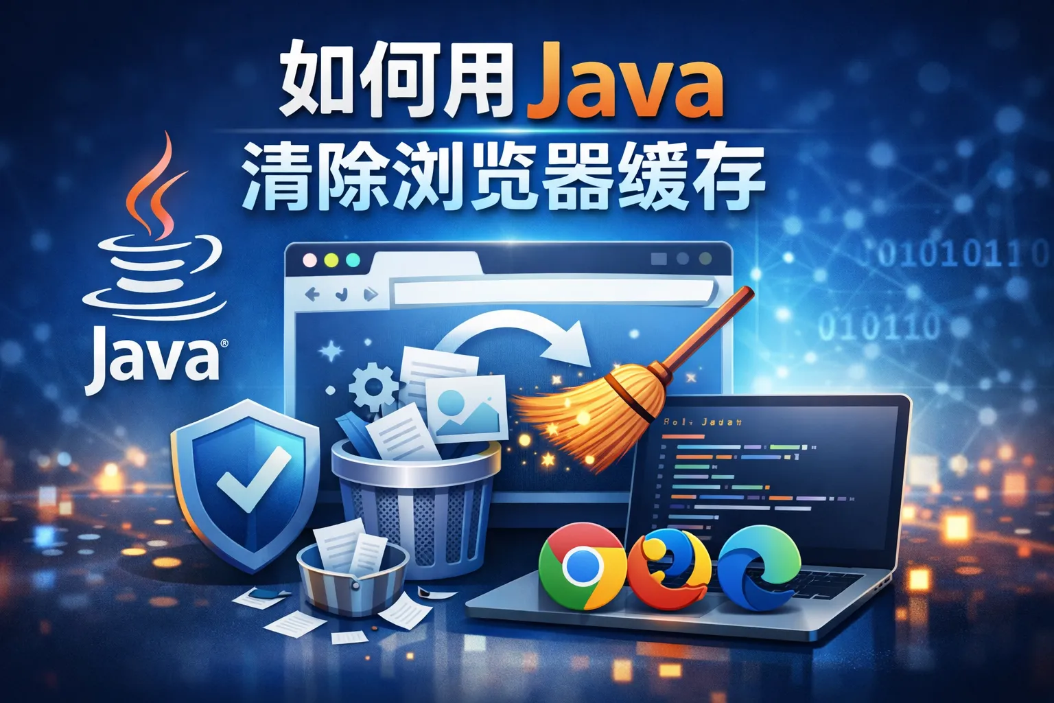 如何用java清除浏览器缓存
