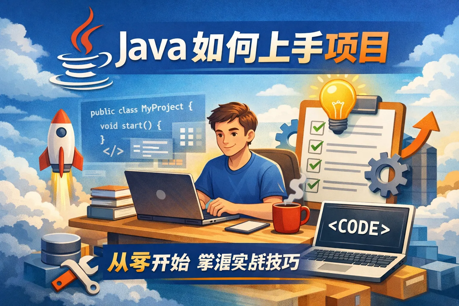 java如何上手项目