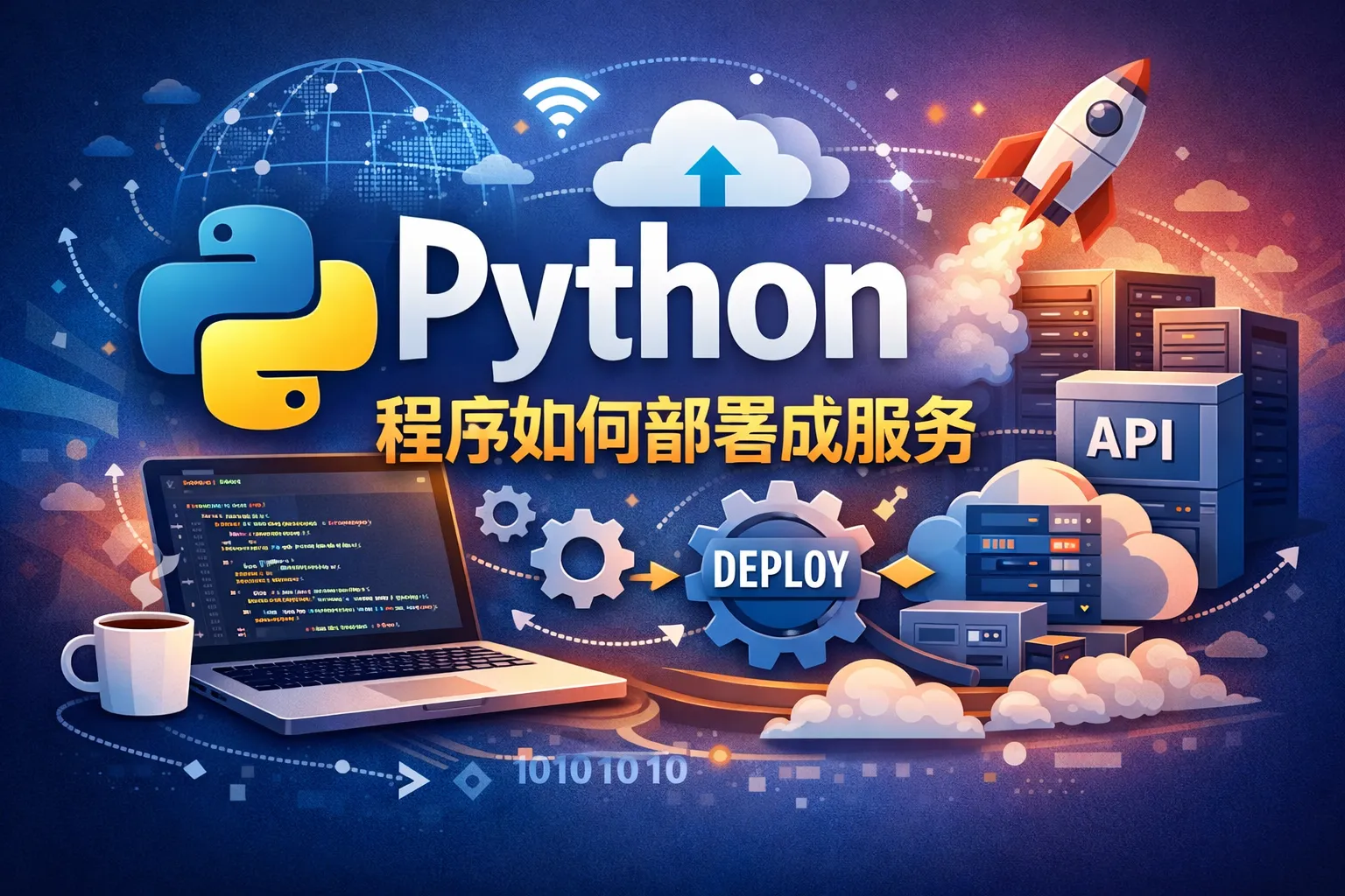 python程序如何部署成服务