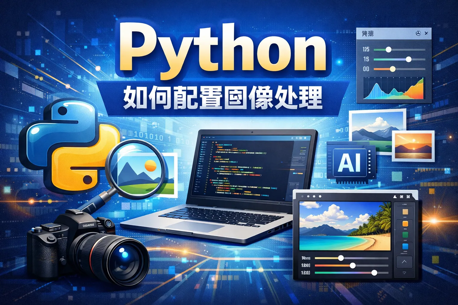 python如何配置图像处理