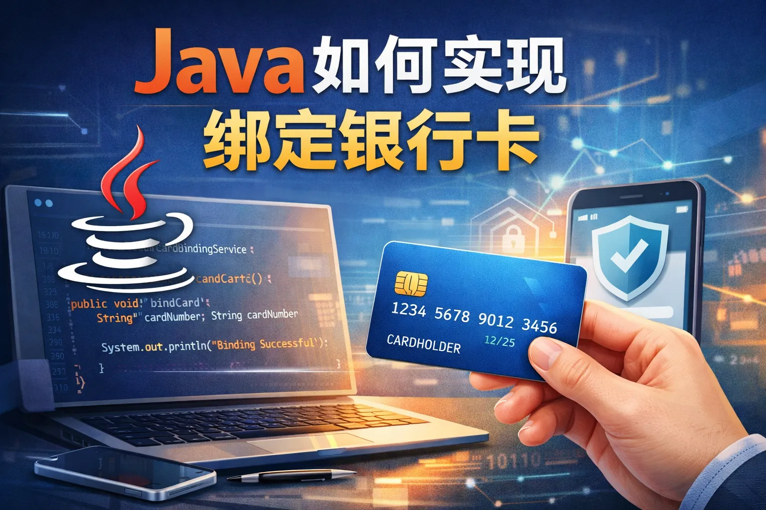 java如何实现绑定银行卡