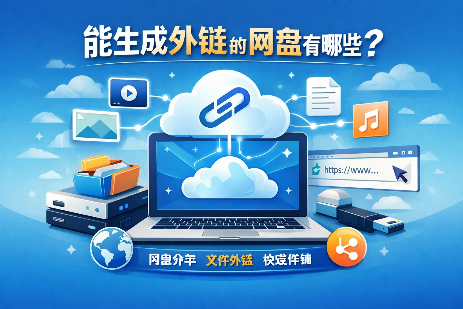 能生成外链的网盘有哪些