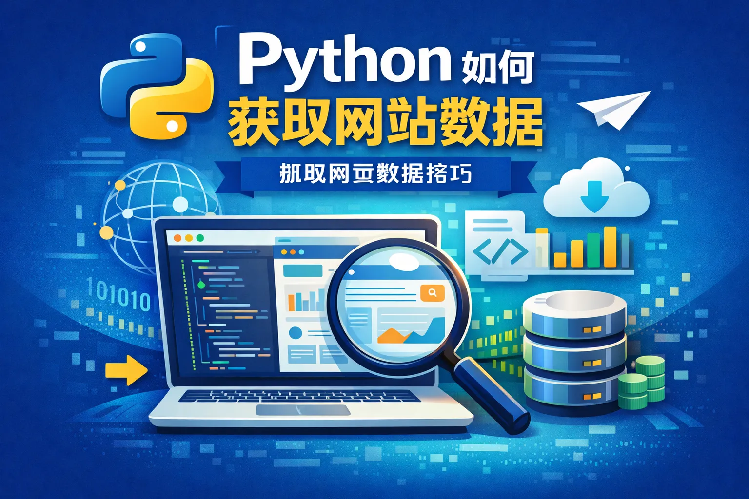 python如何获取网站数据